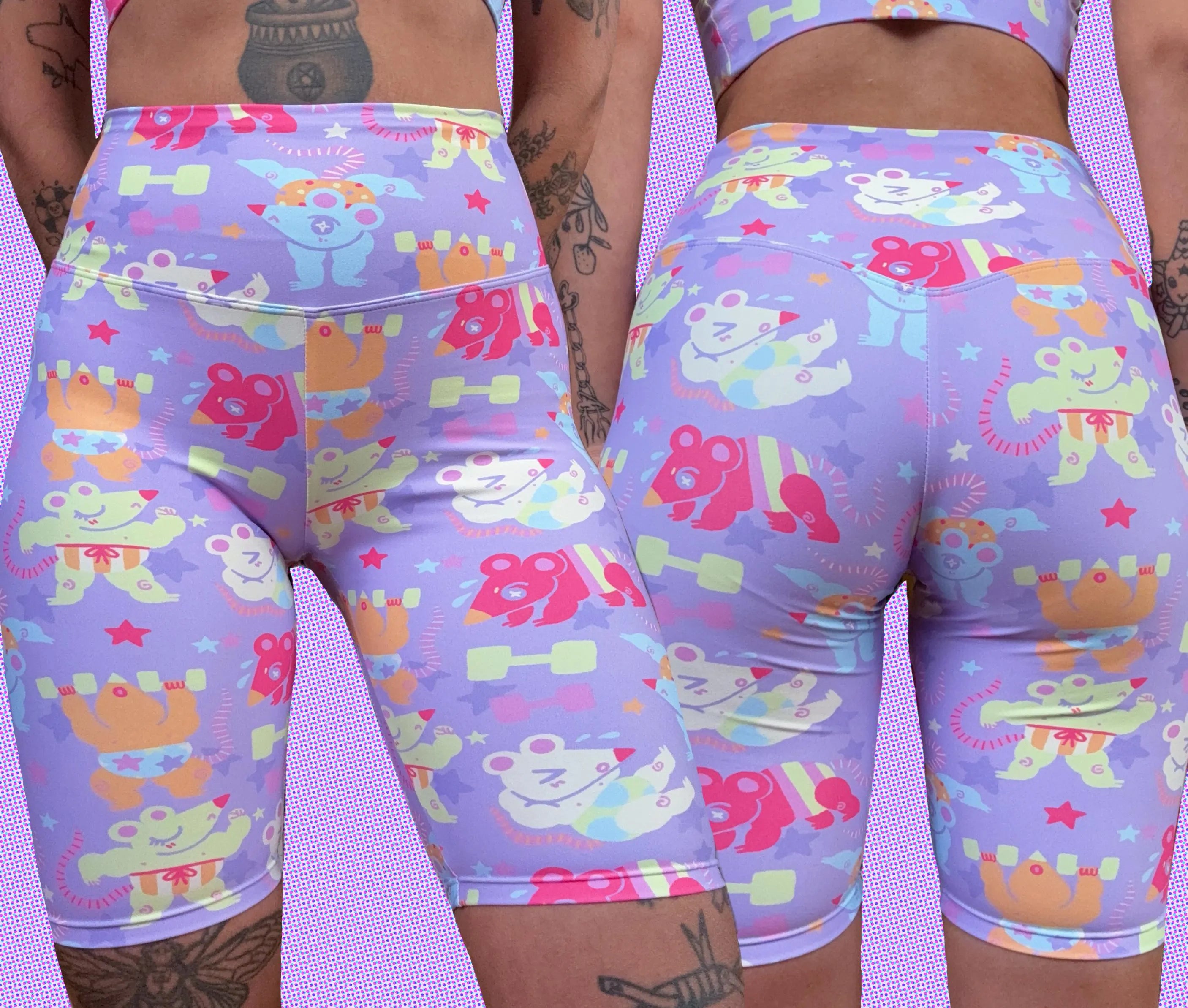 Gym Rat - Biker Shorts