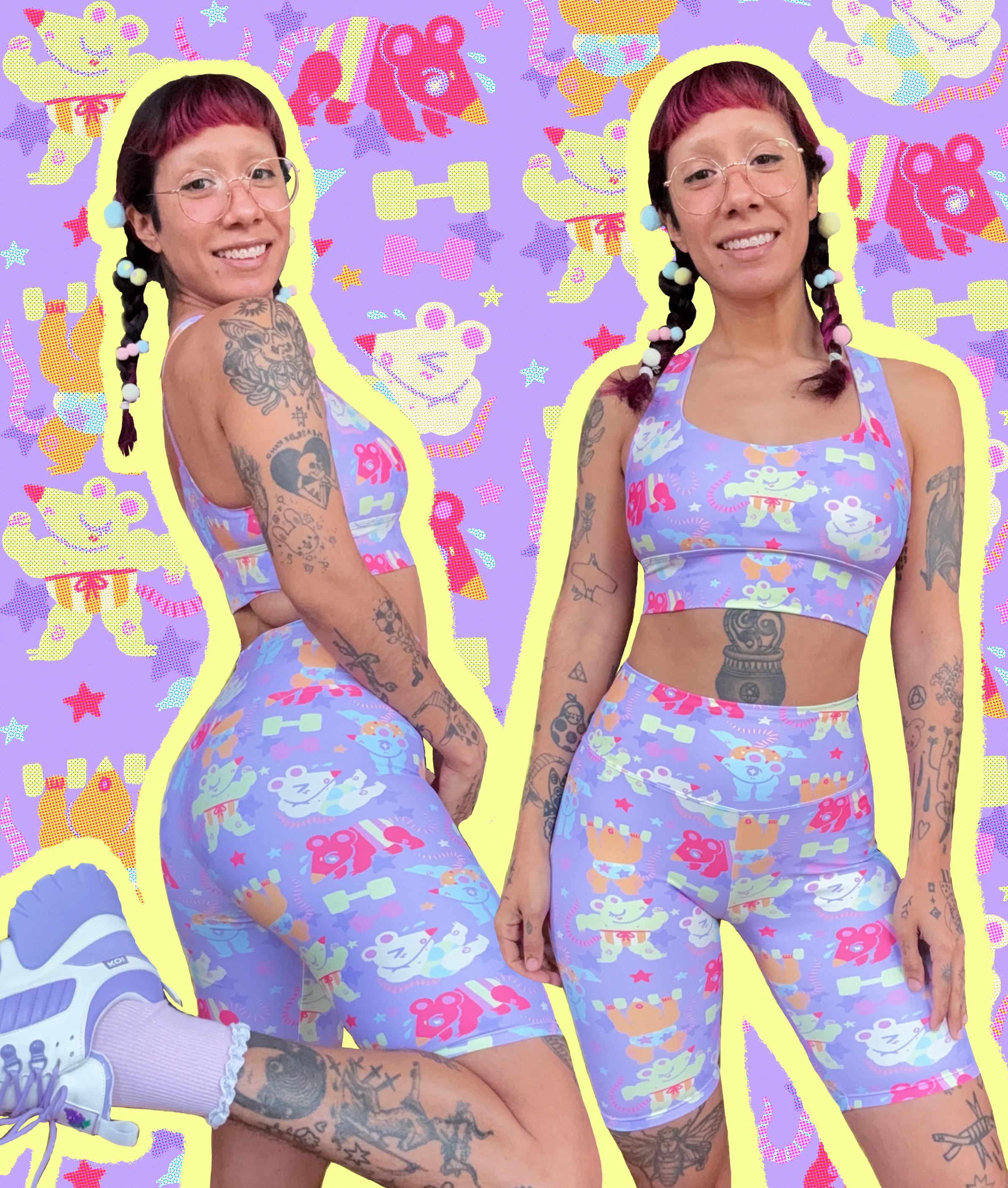 Gym Rat - Biker Shorts