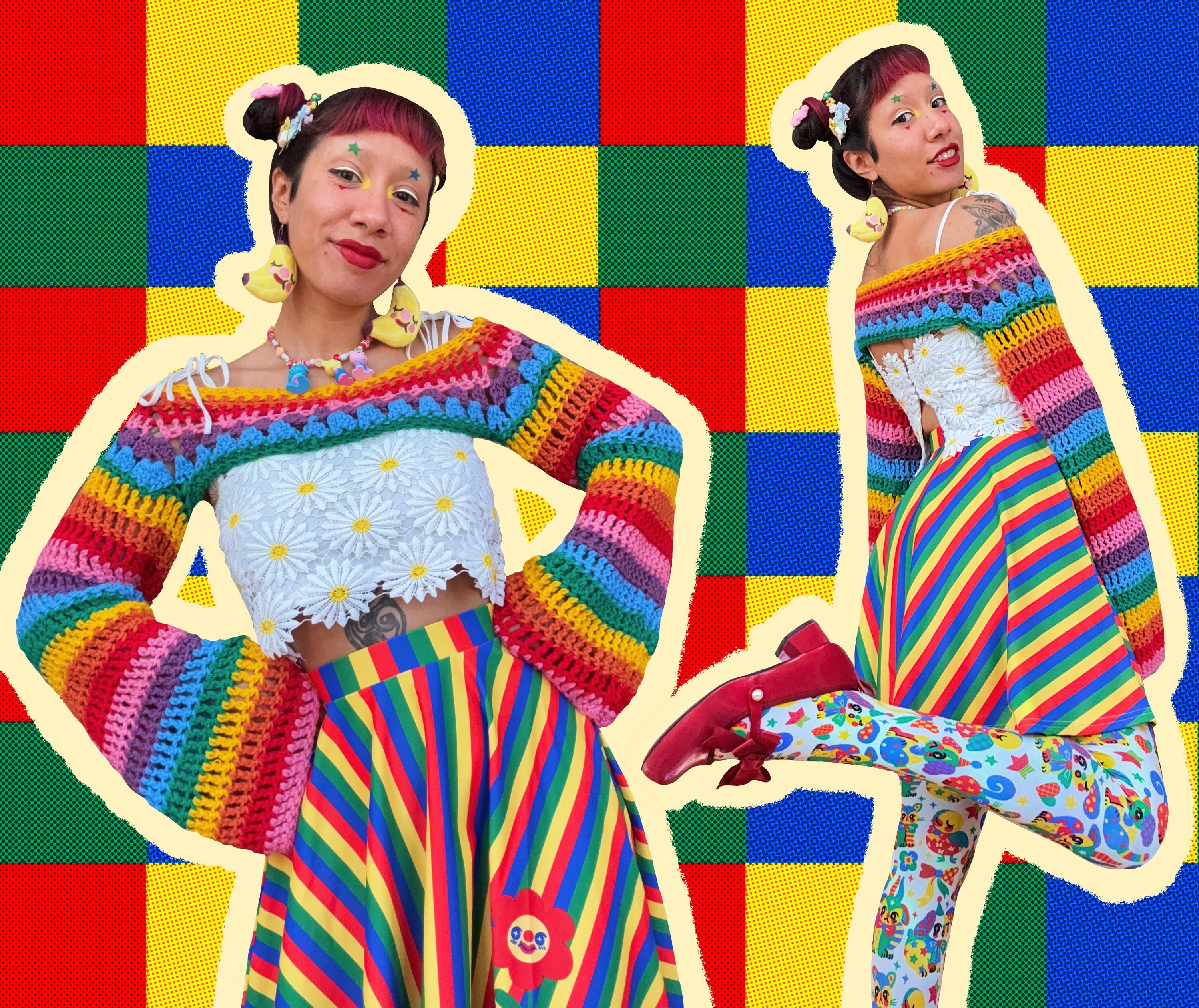 Technicolor Rainbow - Skirt