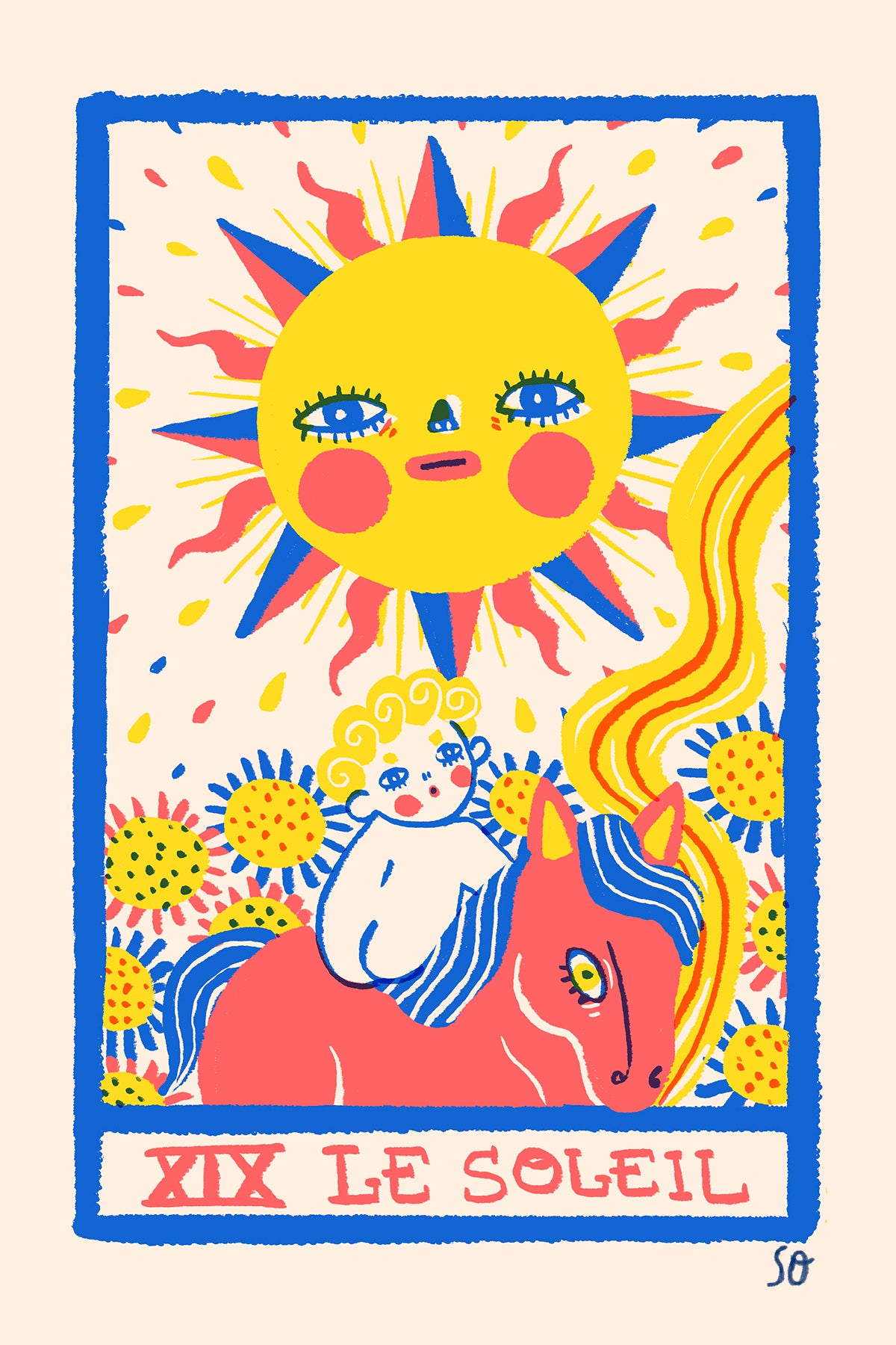 The Sun - Postcard